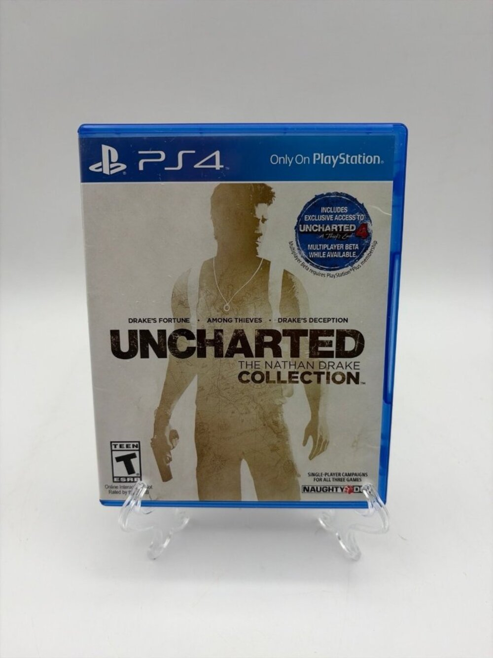 Uncharted The Nathan Drake Collection (Sony PlayStation 4) PS4 CIB Tested Works